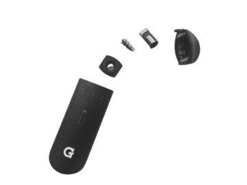 Gehäuse und Mundstück des Dash Vaporizer