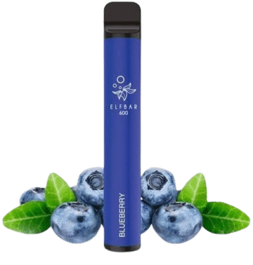 Elfbar 600 - Blaubeere - Nikotinfreie Elf Bar Einweg E-Zigarette